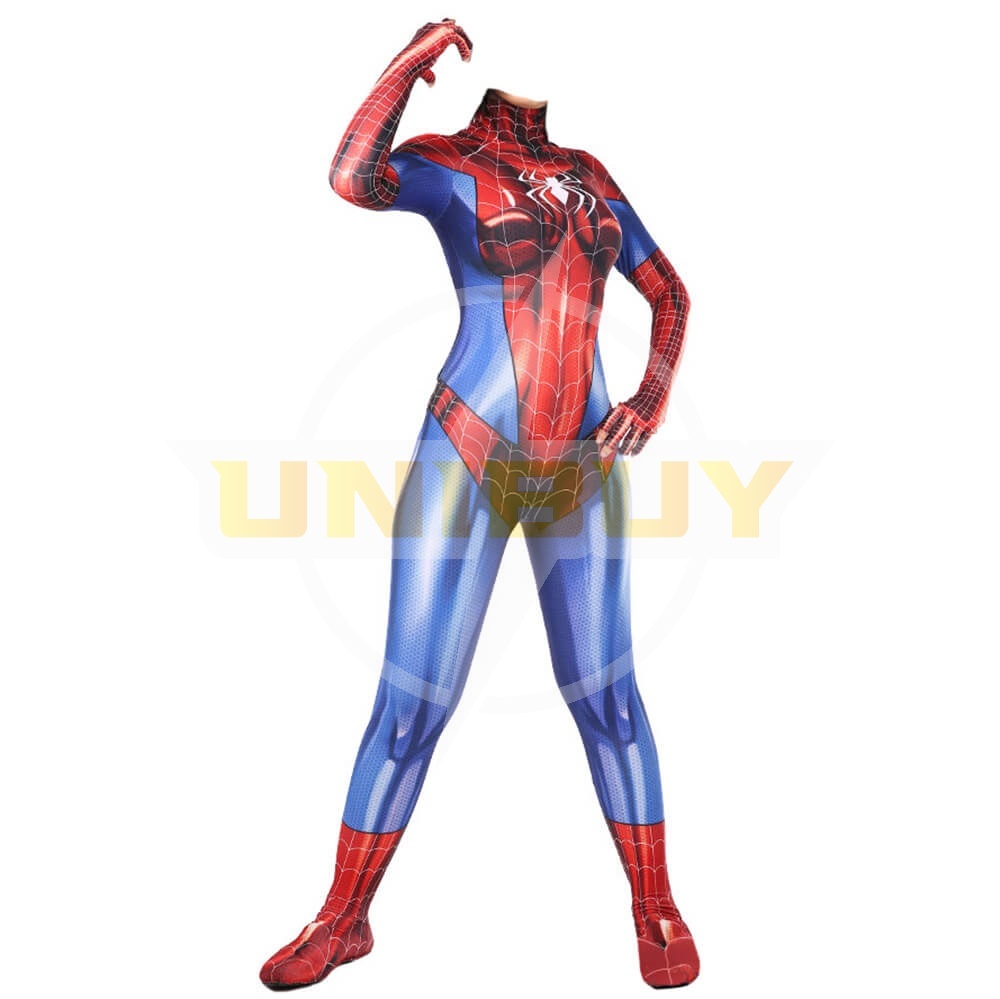 Spider Girl Spider-Man Mary Jane Spinneret Cosplay Costume Suit For Kids Adult Unibuy