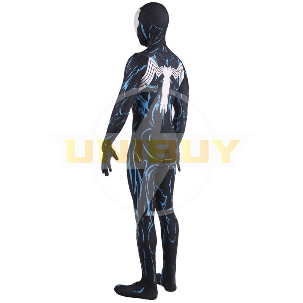 Venom Symbiote Spiderman SuperHero Cosplay Costume Halloween Jumpsuit Unibuy