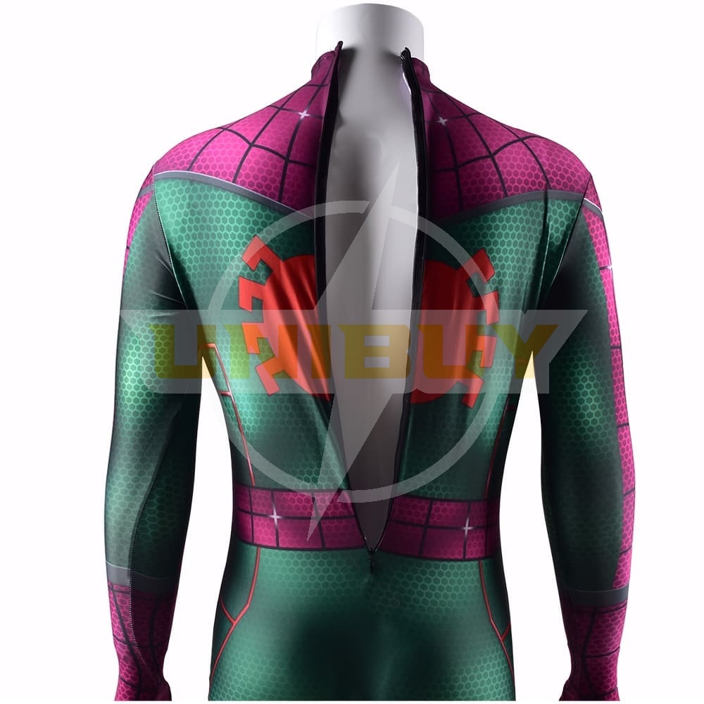 Spider-Man: Into the Spider-Verse Miles Morales Cosplay Costumes For Kids Adult Unibuy