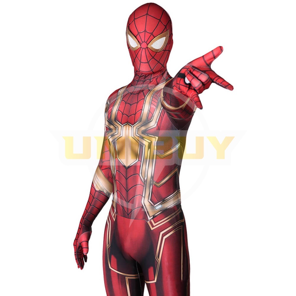 Avengers Infinity War Peter Parker Iron Spider-Man Suit Cosplay Costume Bodysuit Unibuy