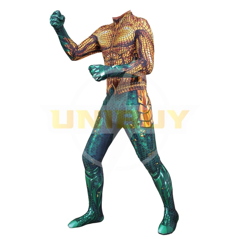 Justice League Aquaman Second Skin Suit Costume Cosplay Bodysuit Jumpsuit Ver.2 Unibuy