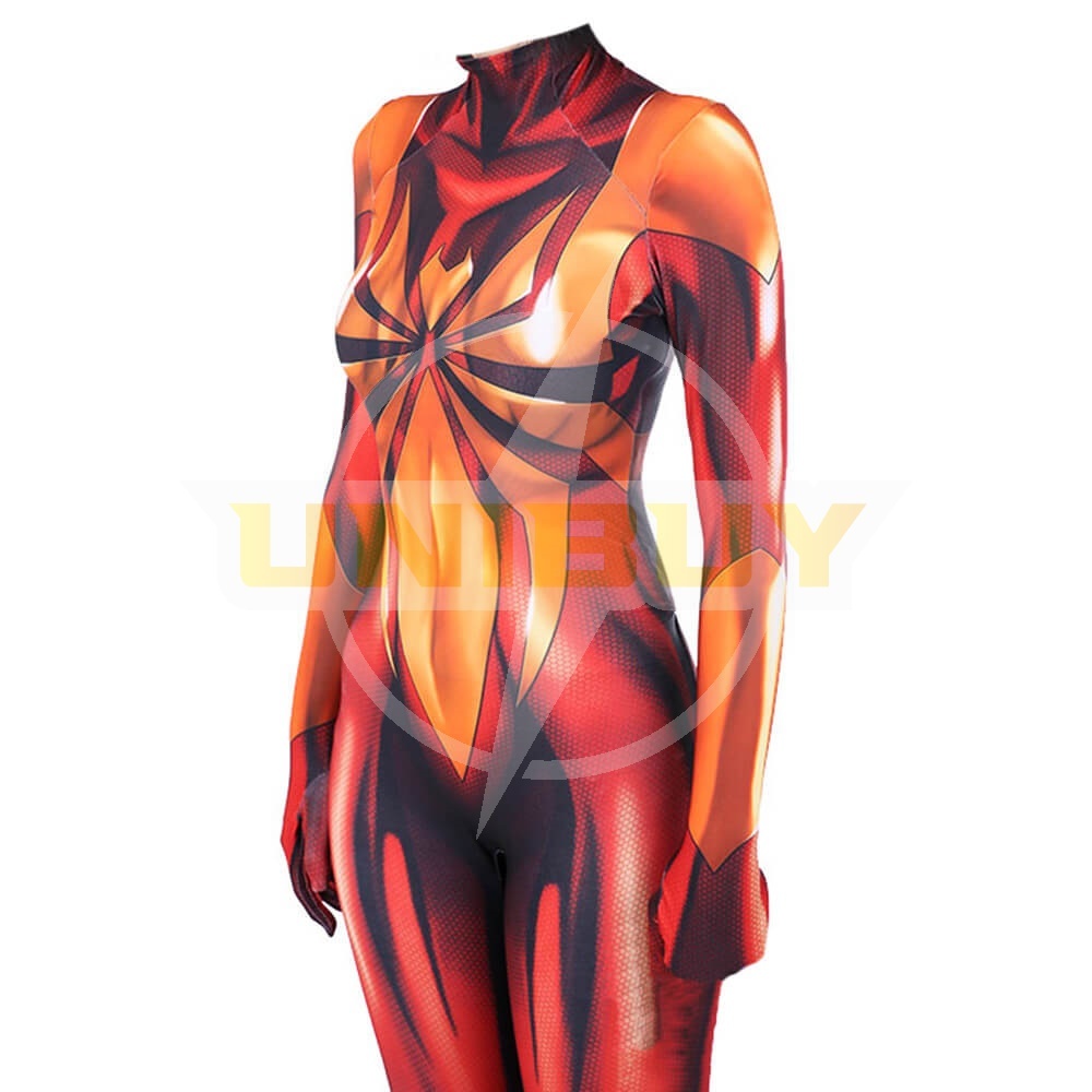 Iron Spider-Man Mary Jane Spinneret Spider Girl Costume Cosplay Suit For Kids Adult Unibuy