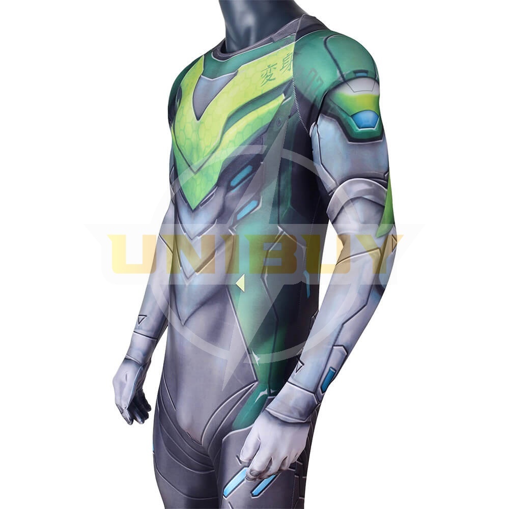 Overwatch Genji Costume Cosplay Bodysuit Jumpsuit For Kids Adult Unibuy