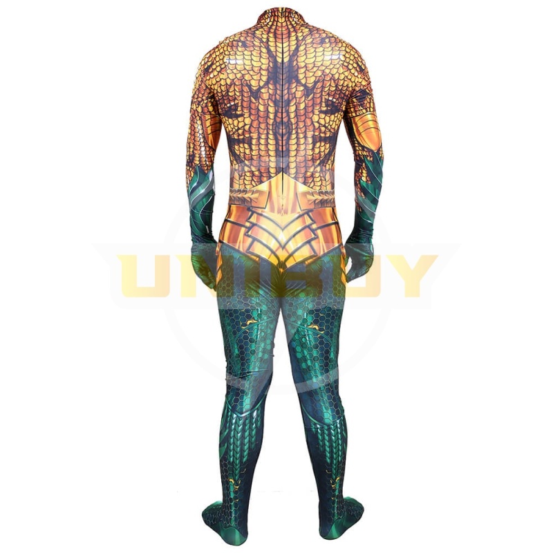 Justice League Aquaman Second Skin Suit Costume Cosplay Bodysuit Jumpsuit Ver.2 Unibuy