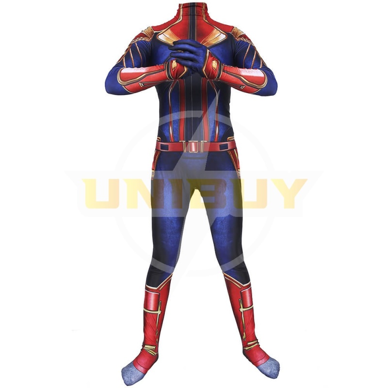 New Captain Marvel Carol Danvers Costume Cosplay Outfit Bodysuit Unibuy