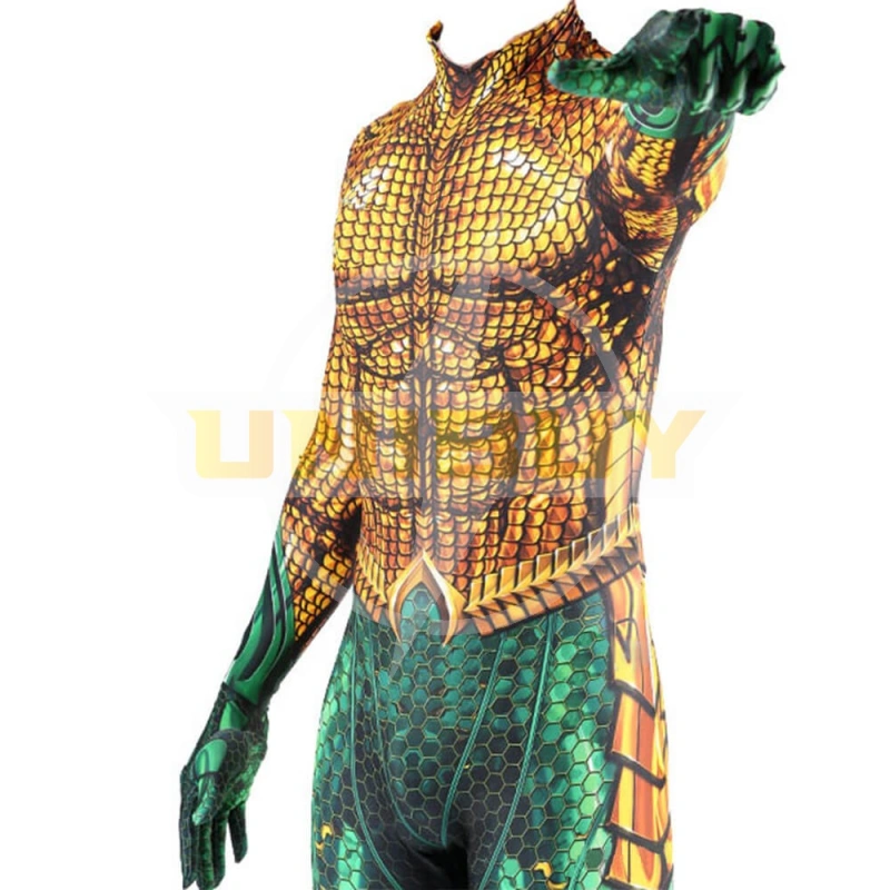 Aquaman Movie Adult Deluxe Aquaman Costume Cosplay Suit For Kids Adult Unibuy