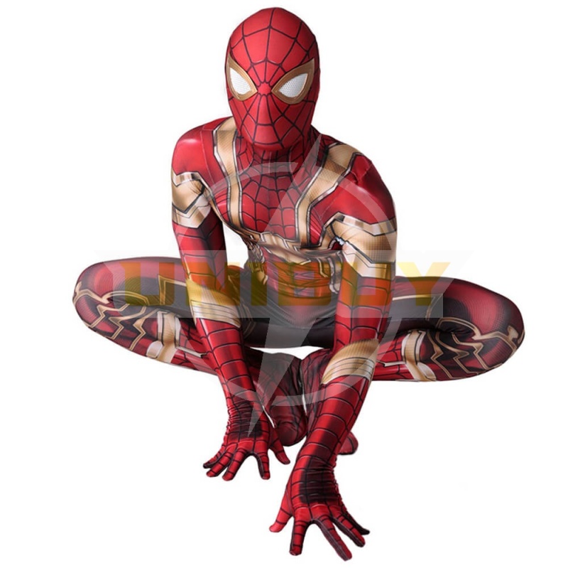 Avengers Infinity War Peter Parker Iron Spider-Man Suit Cosplay Costume Bodysuit Unibuy