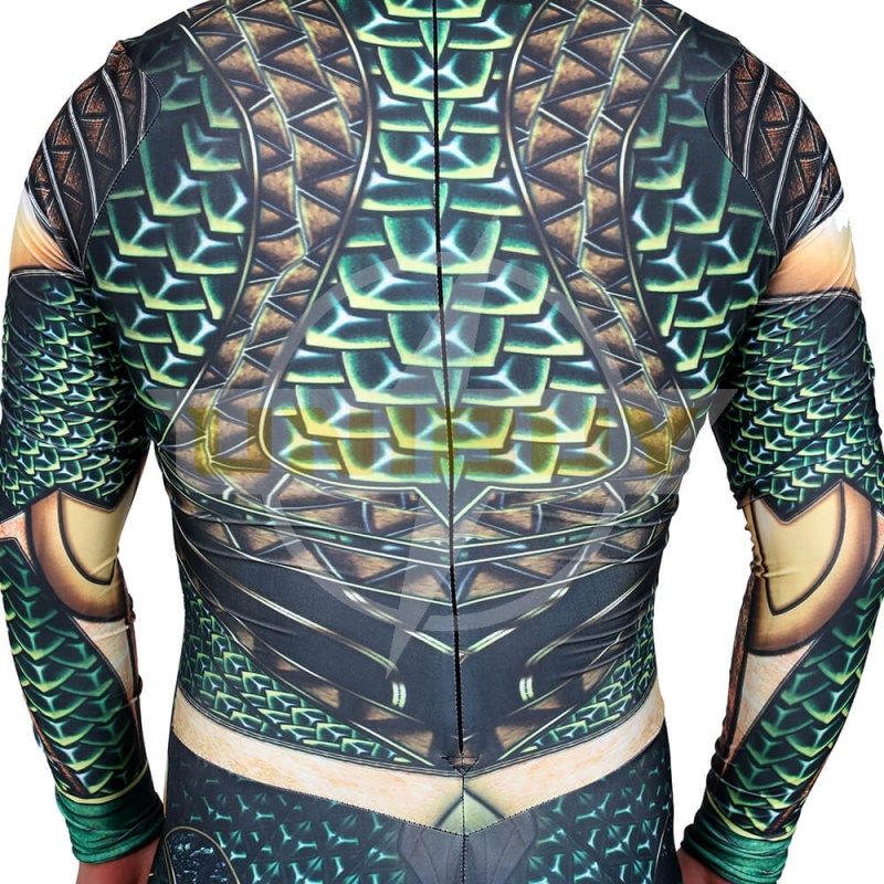 Justice League Aquaman Second Skin Suit Costume Cosplay Bodysuit Jumpsuit Ver.1 Unibuy