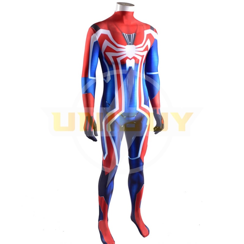 Spider Man PS4 Velocity Suit Cosplay Costume For Kids Adult Unibuy
