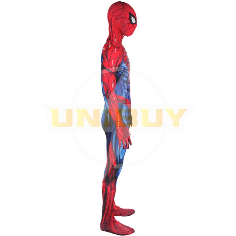 Spider-Man PS4 Peter Parker Spider-Armor MK IV Costume Cosplay Suit Unibuy