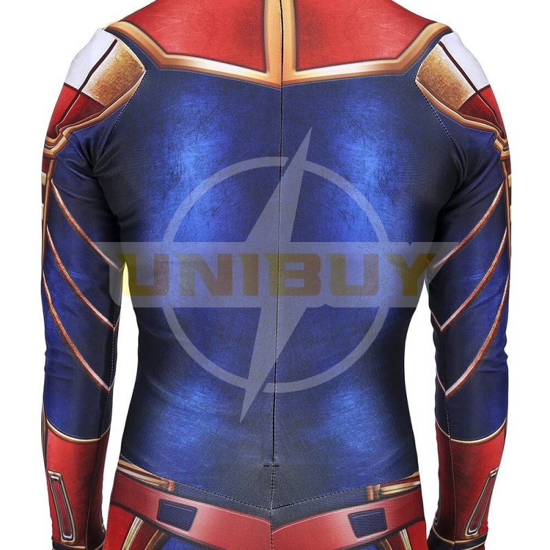 New Captain Marvel Carol Danvers Costume Cosplay Outfit Bodysuit Unibuy
