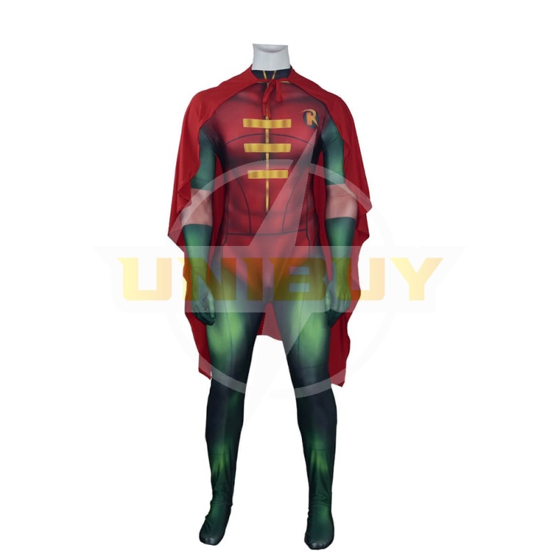 Batman Justice League vs Teen Titans Robin Costume Cosplay Suit Unibuy