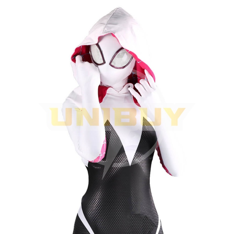 Gwen Stacy Suit Cosplay Costume Spider Man Jumpsuit Bodysuit For Kids Womens Unibuy