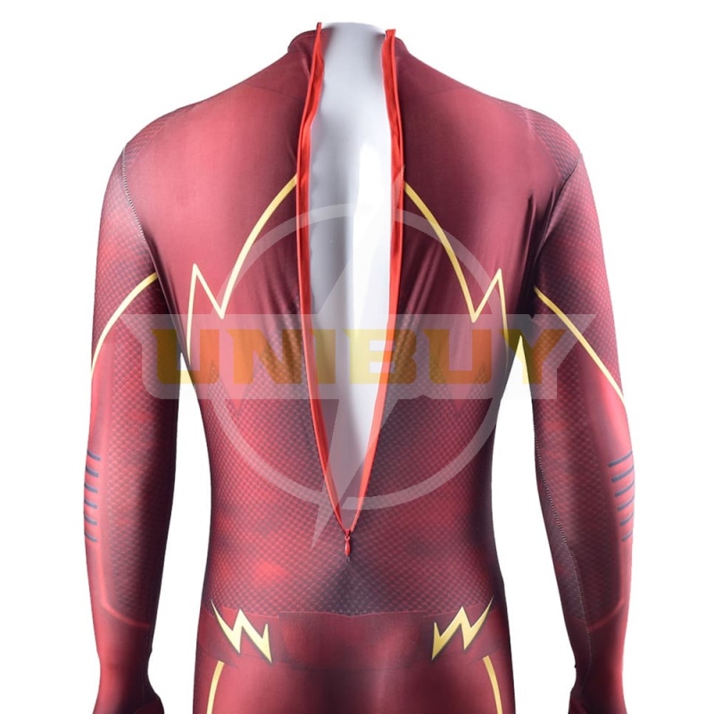 The Flash Barry Allen Costume Cosplay Jumpsuit Bodysuit For Kids Adult Unibuy