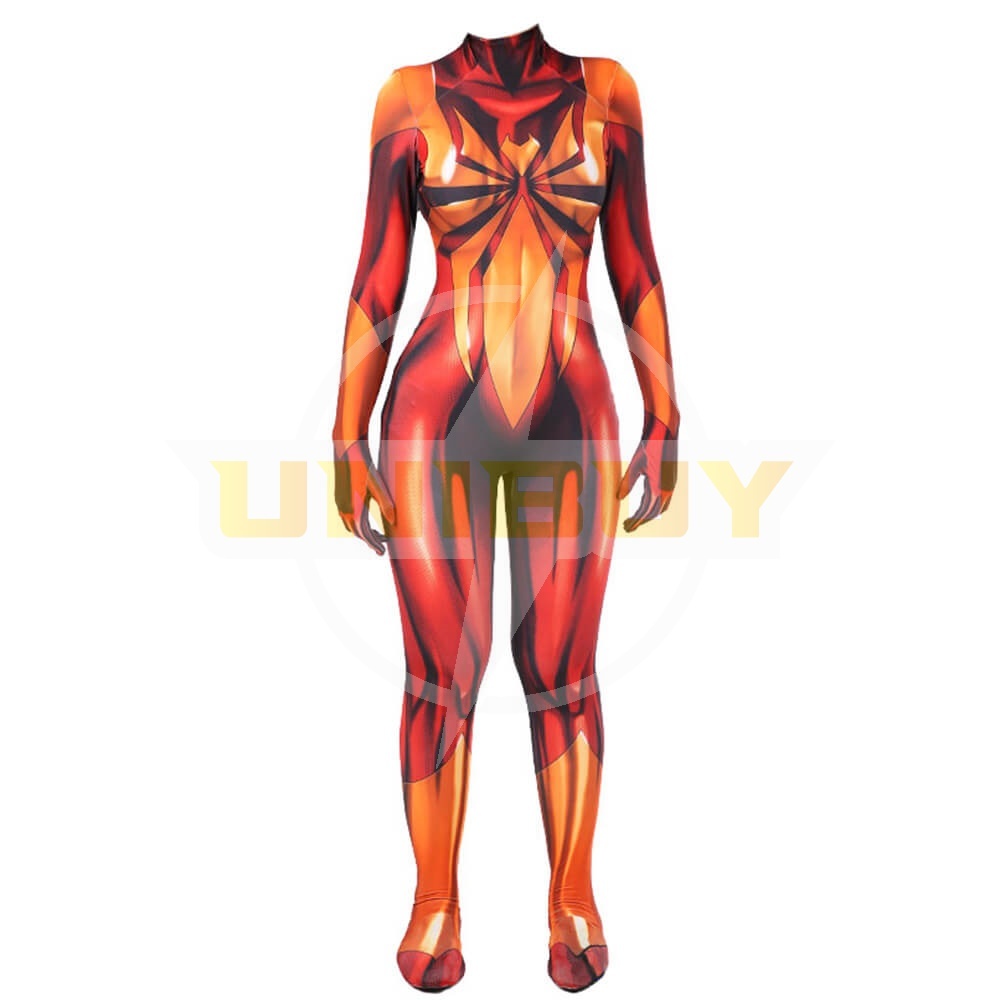 Iron Spider-Man Mary Jane Spinneret Spider Girl Costume Cosplay Suit For Kids Adult Unibuy