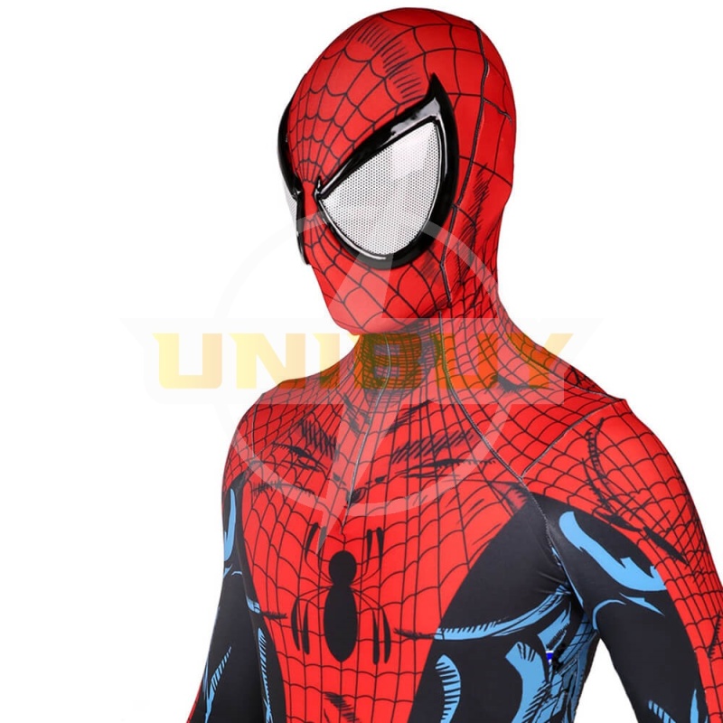 Avengers Spiderman Peter Parker Battle Damaged Suit Cosplay Costume Unibuy