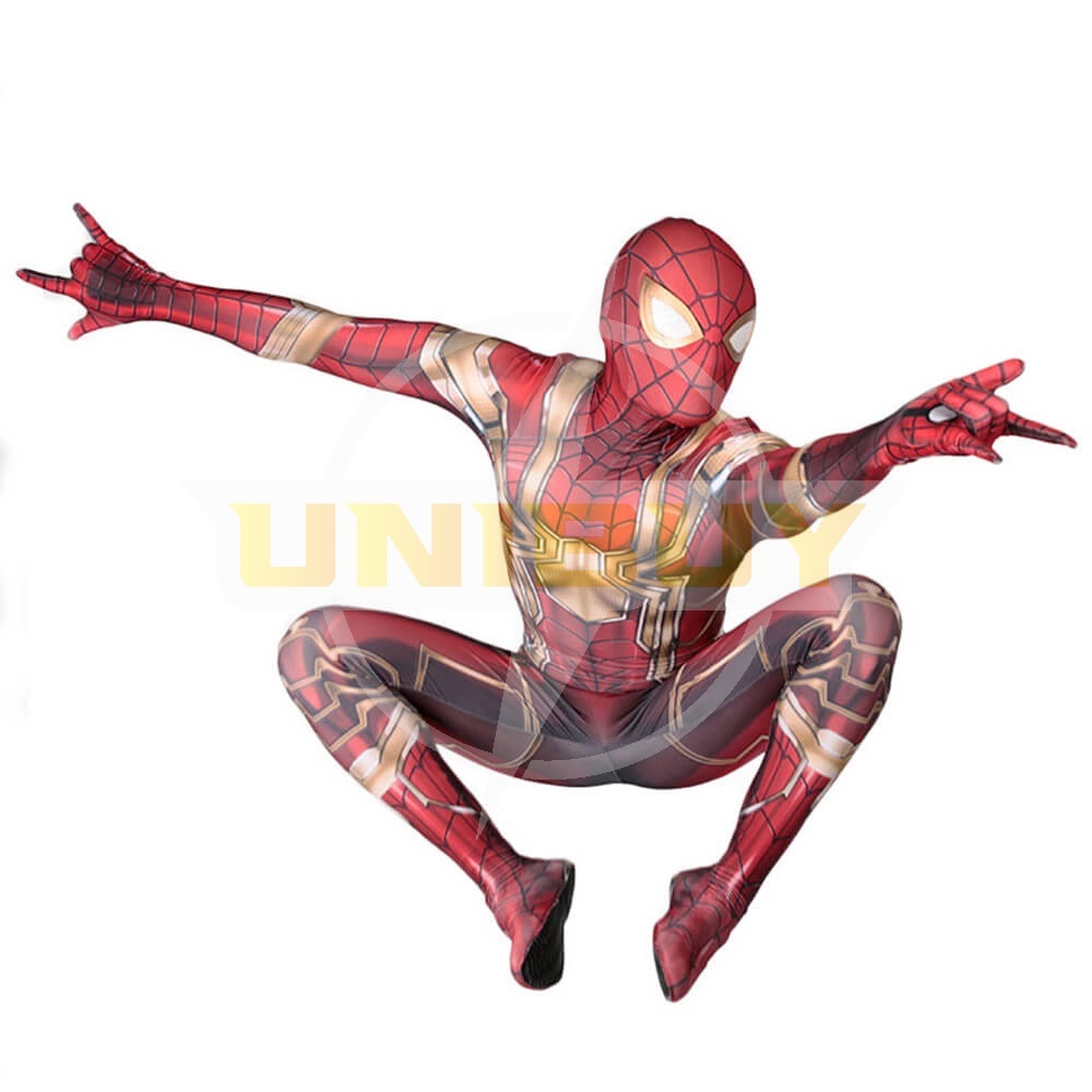 Avengers Infinity War Peter Parker Iron Spider-Man Suit Cosplay Costume Bodysuit Unibuy