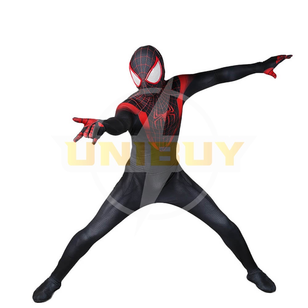 Miles Morales Costume Cosplay Suit Ultimate Spider-Man For Kids Adult Unibuy