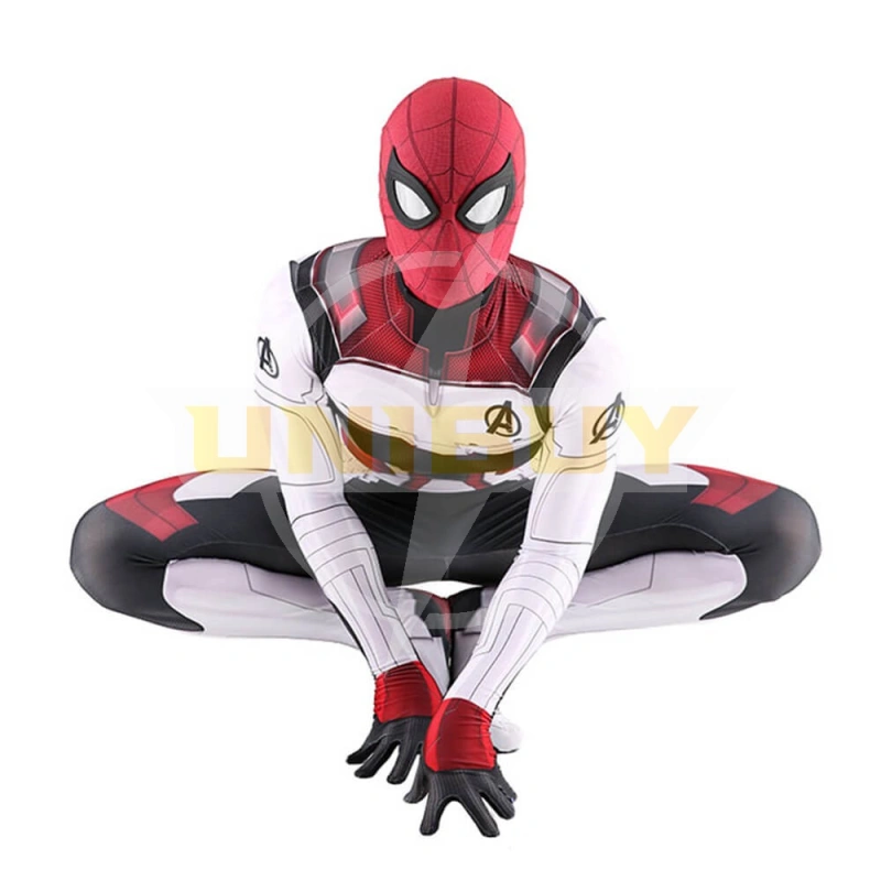 Avengers Endgame Deadpool Spider Man Crossover Quantum Realm Suit Cosplay Costume Unibuy