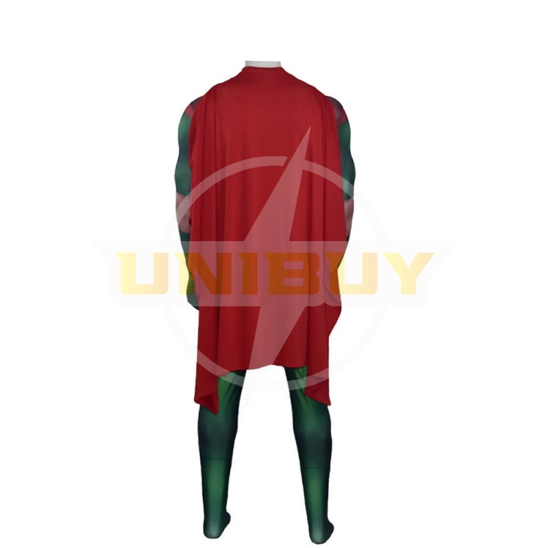 Batman Justice League vs Teen Titans Robin Costume Cosplay Suit Unibuy