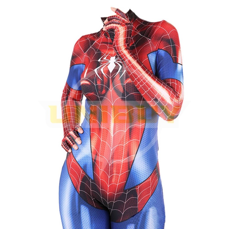 Spider Girl Spider-Man Mary Jane Spinneret Cosplay Costume Suit For Kids Adult Unibuy