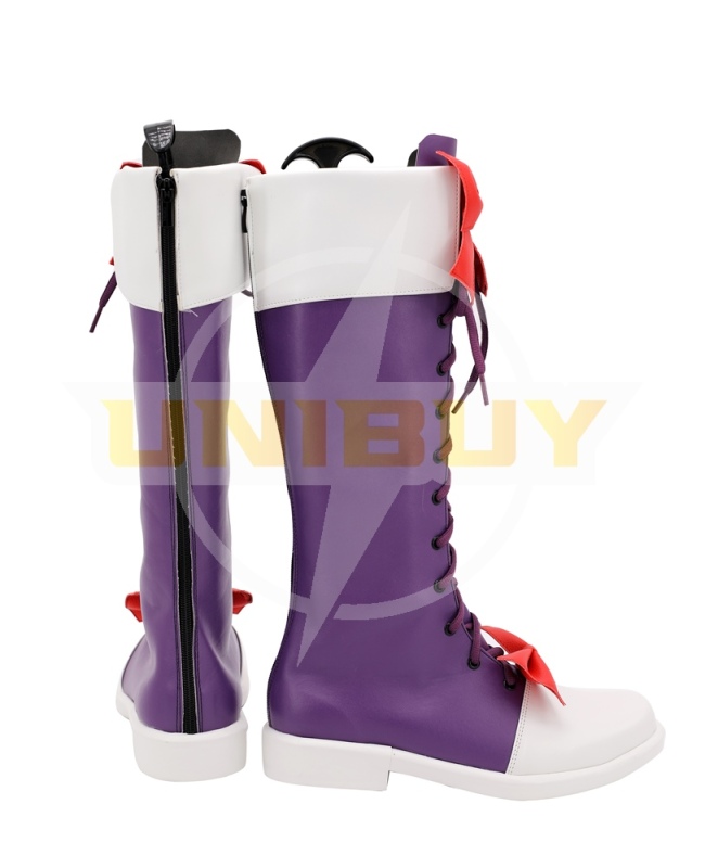 High-Rise Invasion Maid Mask Shoes Cosplay Tenkuu Shinpan Women Boots Unibuy