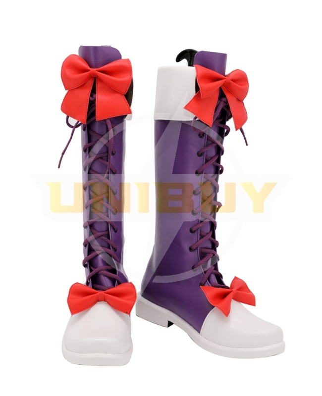 High-Rise Invasion Maid Mask Shoes Cosplay Tenkuu Shinpan Women Boots Unibuy