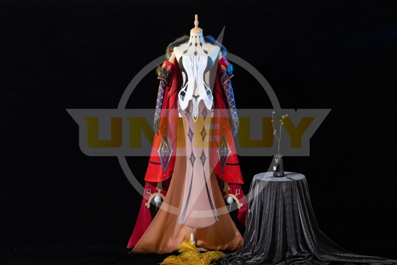 Genshin Impact Signora Costume Cosplay Dress Unibuy