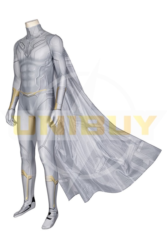 Wanda Vision The White Vision Costume Cosplay Suit