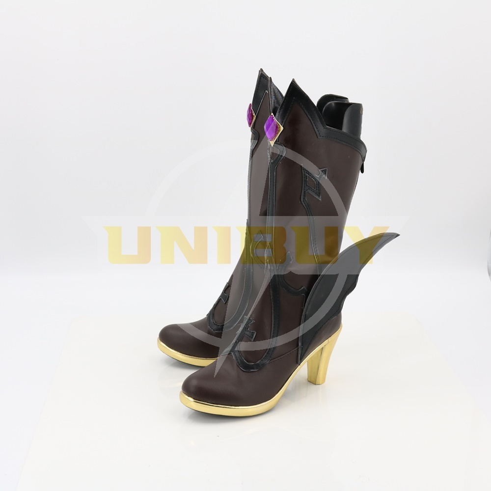 Genshin Impact Fischl Shoes Cosplay Women Boots Unibuy