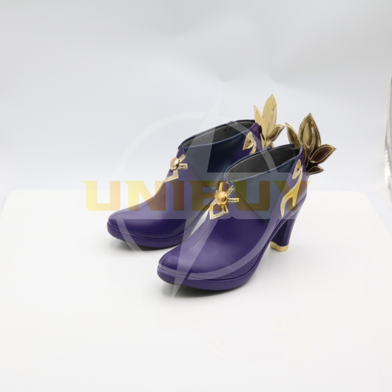 Genshin Impact Keqing Shoes Cosplay Women Boots Ver 1 Unibuy