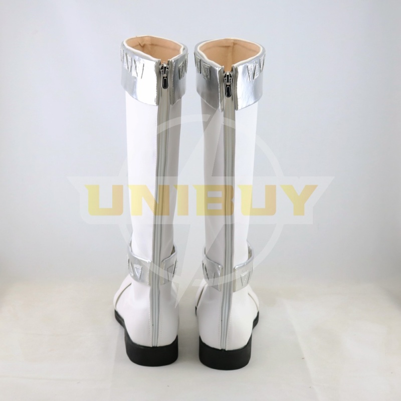 Kishiryu Sentai Ryusoulger Shoes Cosplay White Boots Unibuy