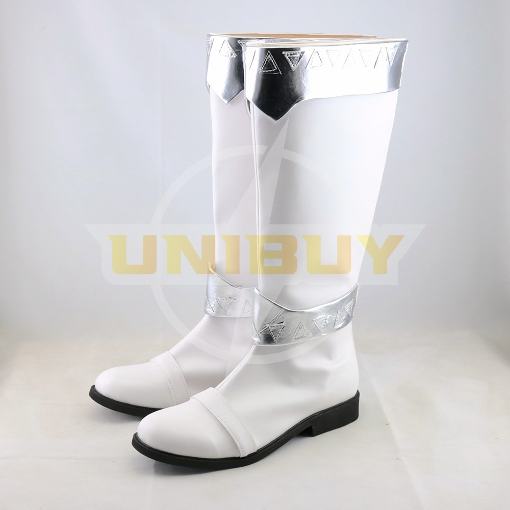 Kishiryu Sentai Ryusoulger Shoes Cosplay White Boots Unibuy