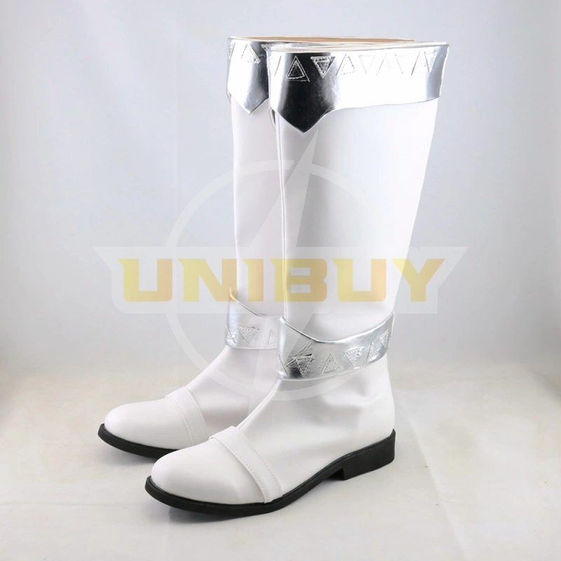 Kishiryu Sentai Ryusoulger Shoes Cosplay White Boots Unibuy