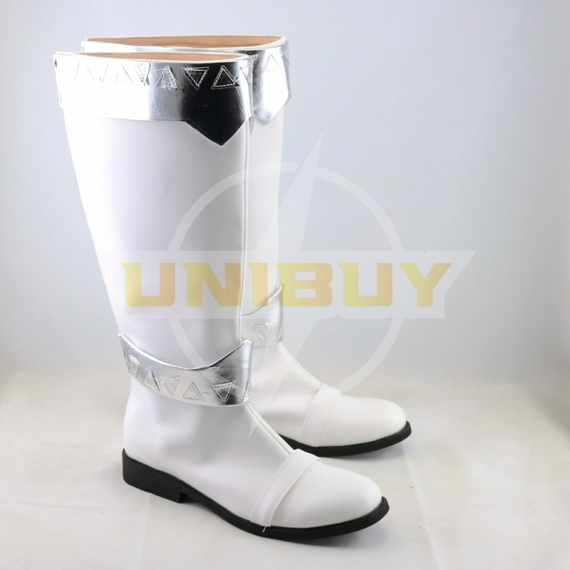 Kishiryu Sentai Ryusoulger Shoes Cosplay White Boots Unibuy