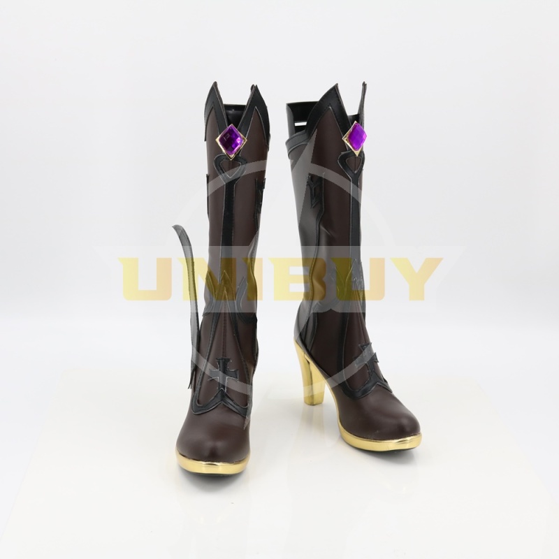 Genshin Impact Fischl Shoes Cosplay Women Boots Unibuy