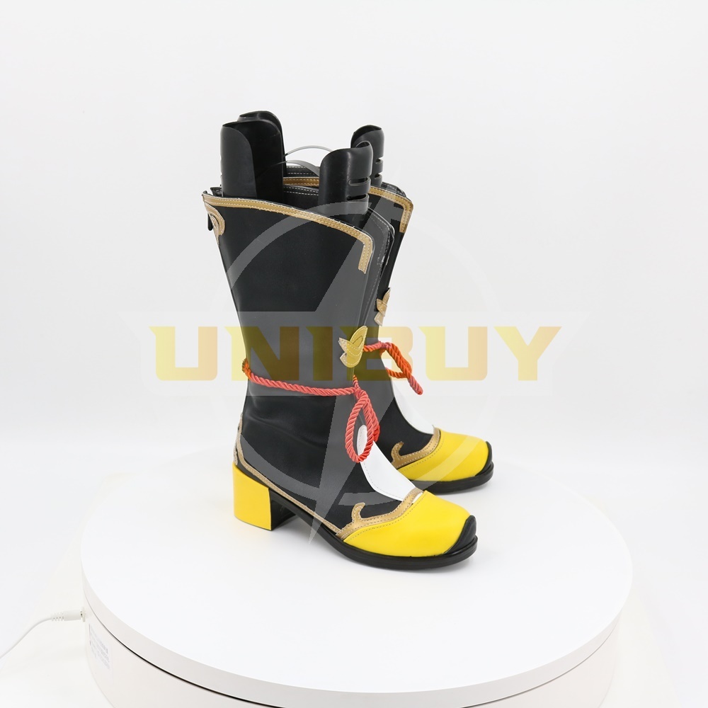 Genshin Impact Xiangling Shoes Cosplay Women Boots Ver 1 Unibuy