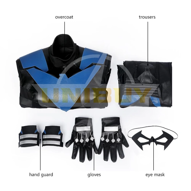 Batman: Gotham Knight Nightwing Costume Cosplay Suit Unibuy