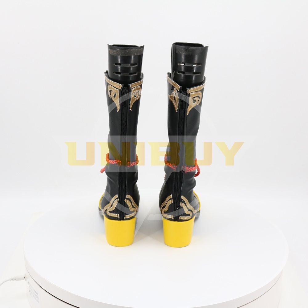 Genshin Impact Xiangling Shoes Cosplay Women Boots Ver 1 Unibuy