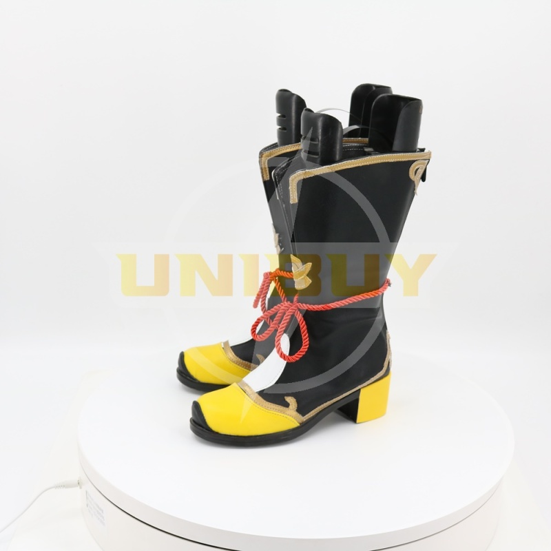 Genshin Impact Xiangling Shoes Cosplay Women Boots Ver 1 Unibuy