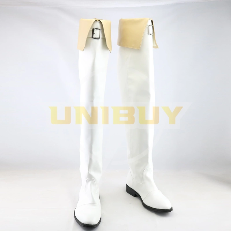 The Legend of Zelda Link White Shoes Cosplay Royal Guard Uniform Men Boots Unibuy