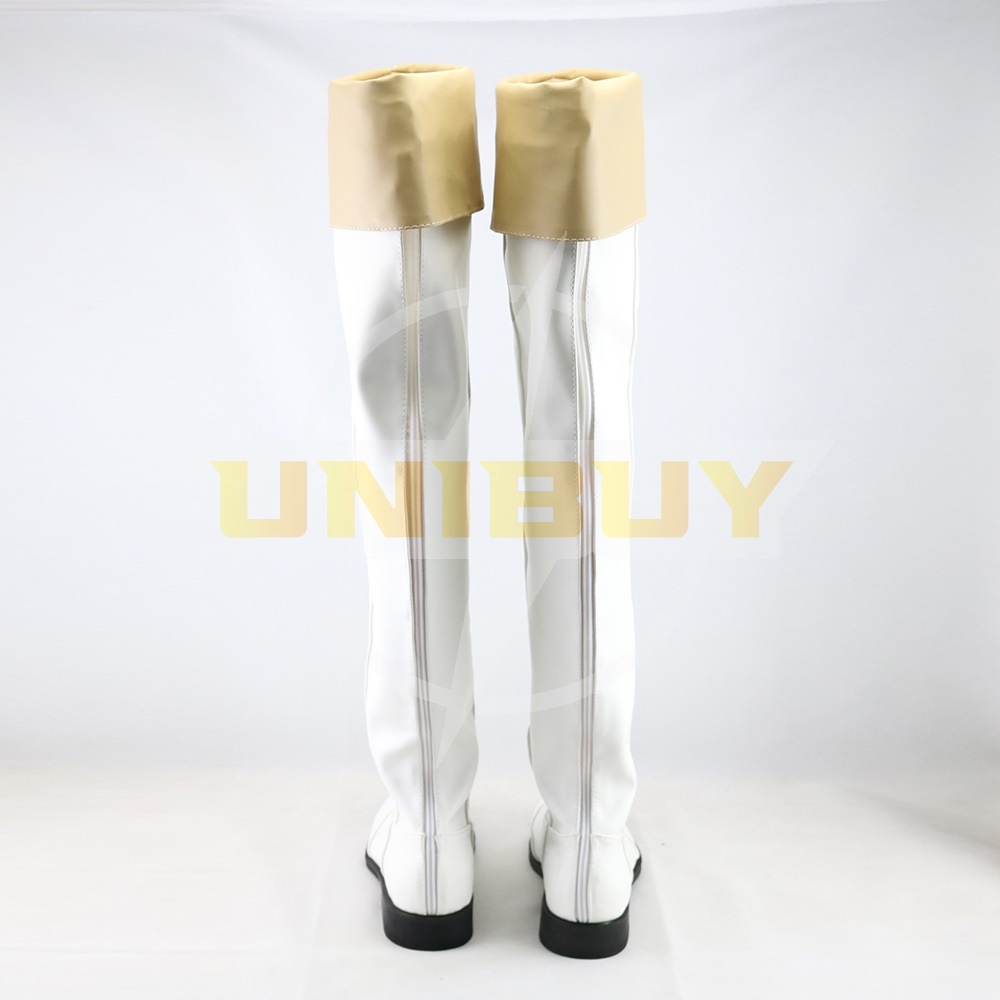 The Legend of Zelda Link White Shoes Cosplay Royal Guard Uniform Men Boots Unibuy