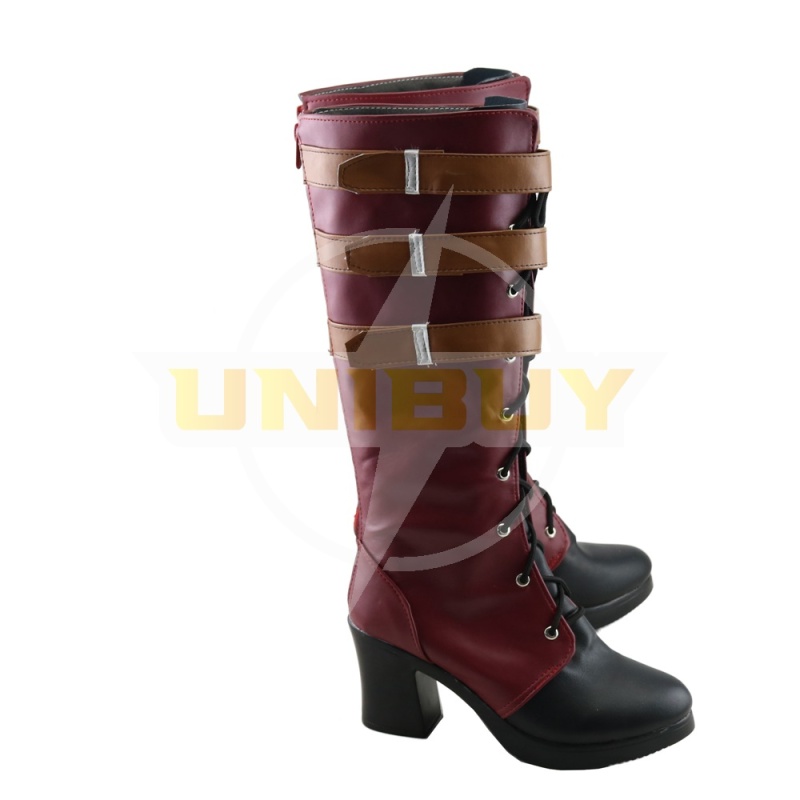 OW Overwatch Little Red Ashe Shoes Cosplay Women Boots Unibuy