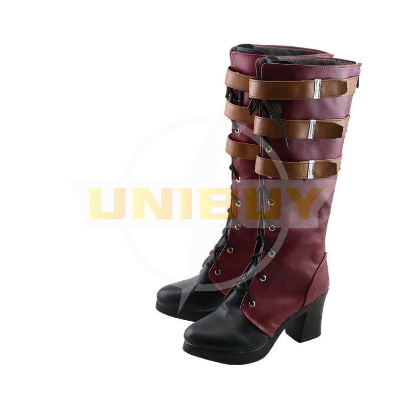 OW Overwatch Little Red Ashe Shoes Cosplay Women Boots Unibuy