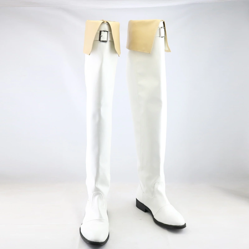 The Legend of Zelda Link White Shoes Cosplay Royal Guard Uniform Men Boots Unibuy