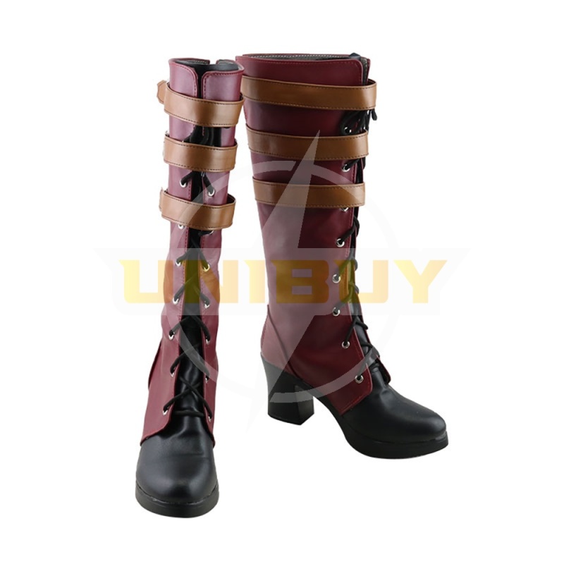 OW Overwatch Little Red Ashe Shoes Cosplay Women Boots Unibuy
