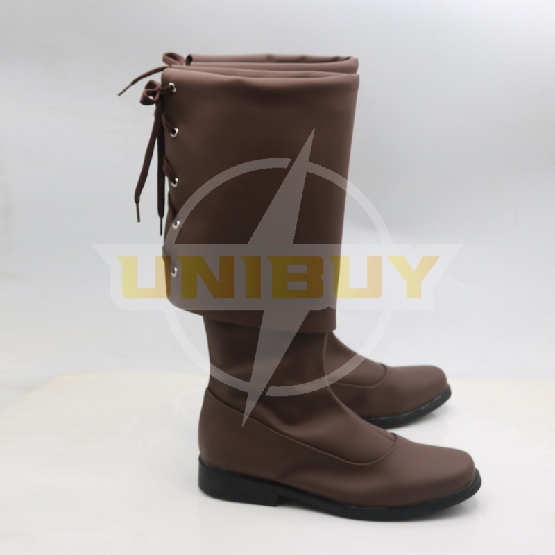 Pirates of the Caribbean Jack Sparrow Shoes Cosplay Men Boots Brown Ver 1 Unibuy