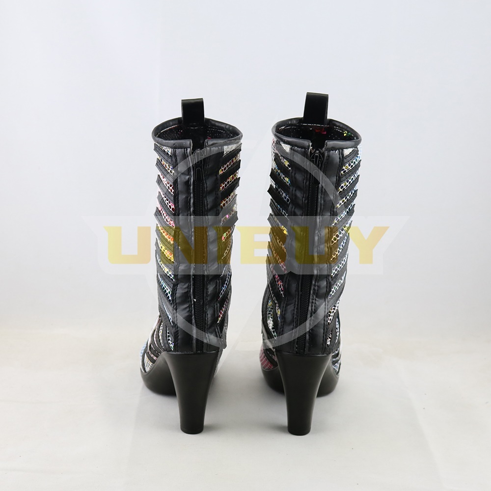 Harley Quinn Shoes Cosplay Birds of Prey Women Boots Ver 3 Unibuy