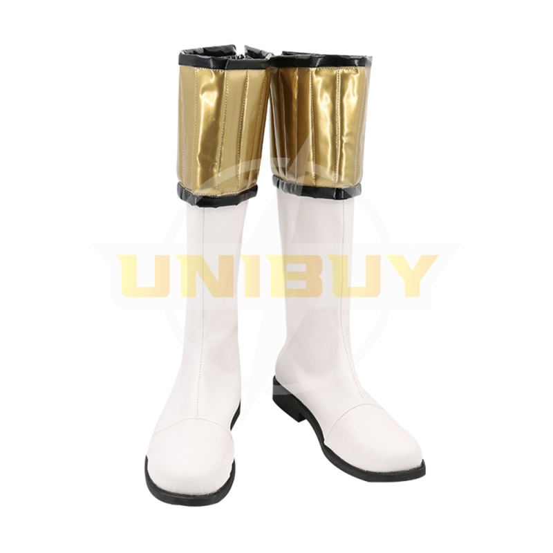 Mighty Morphin White Ranger Shoes Cosplay Men Boots Unibuy