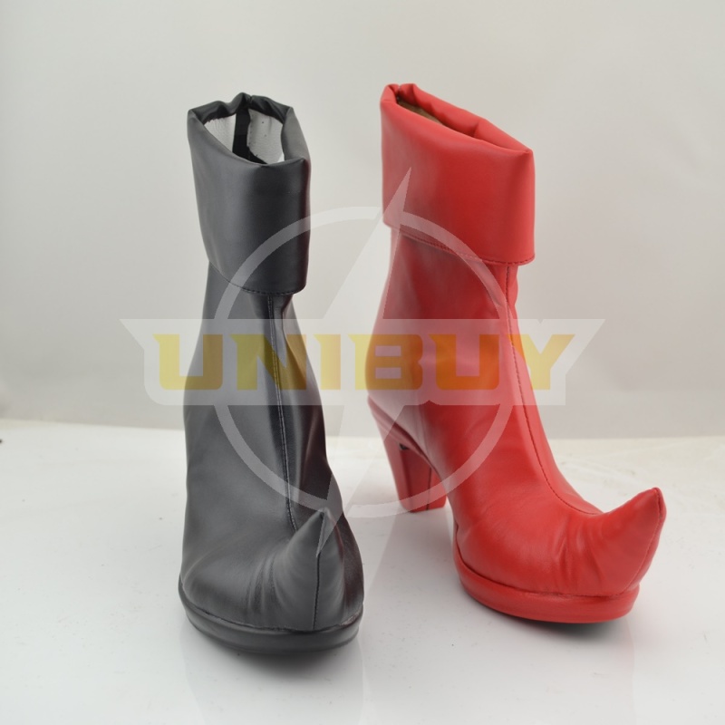 Batman Arkham Knight Harley Quinn Shoes Cosplay Women Boots High Heel Ver 1 Unibuy